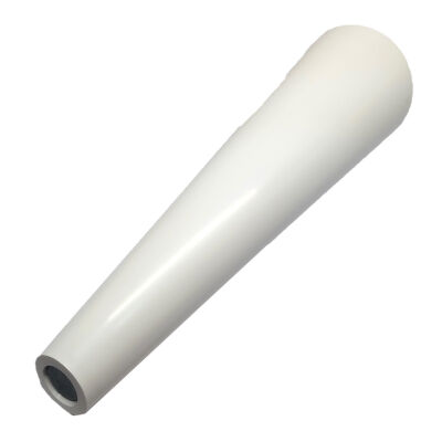 Dizayn Plastik Ayak Silindir 20cm Beyaz - 2