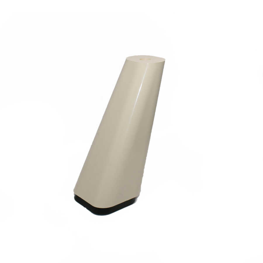 Dizayn Plastik Ayak Yatay 14cm Oval Bej