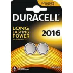Duracell Battery 2016 2 pcs 3Volt Lithium - Duracell