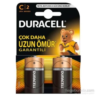 Duracell Battery C Medium 2 pcs - 1