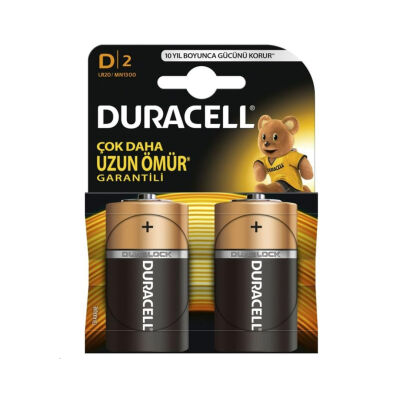 Duracell D Size Battery 2-Pack - 1
