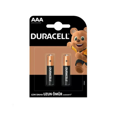 Duracell Kalem Pil AAA 1PK: 2 Adet - 1