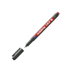 Edding Asetat Kalemi Silgili Kırmızı 147 S - 1
