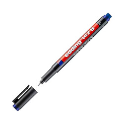 Edding Asetat Kalemi Silgili Mavi 147 S - Edding