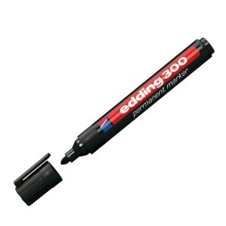 Edding Permanent Marker Pen Black E-300 - Edding
