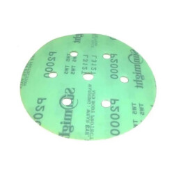 Egeli Velcro Film Sanding Disc, 800 Grit, Ø150mm, 7H Pattern, Sun L312TV - Egeli