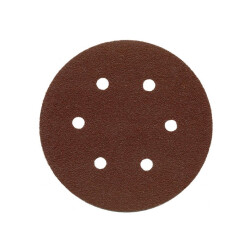Egeli Velcro Sanding Disc, Yellow, 320 Grit, Ø150mm - 1