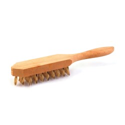Eltos 4-Row Wooden Handle Wire Brush Edoni - Eltos