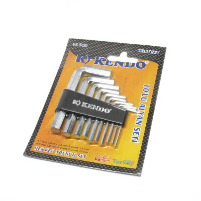 Eltos Packaged Allen Set 10 Piece - 1