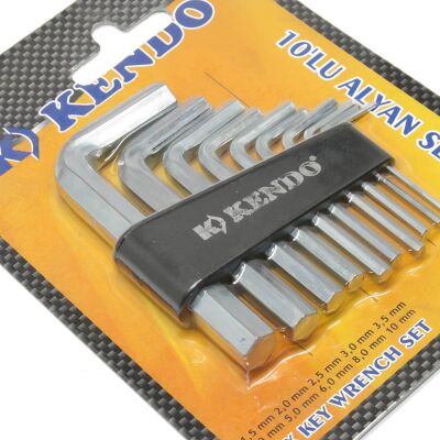 Eltos Packaged Allen Set 10 Piece - 2