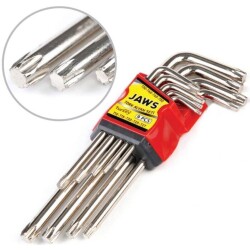 Eltos Torx Long Allen Key Set 9 Pieces - Eltos