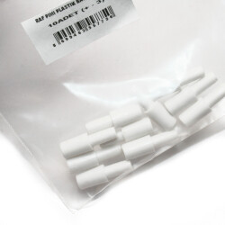 Erka Raf Pimi Plastik Başlı Beyaz - 1Pk: 10 Adet - 2