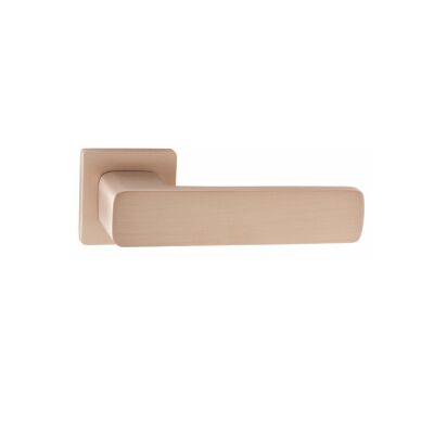 Erkul Sumru Door Handle 477 03 Room Square Rose Aluminum Matte Titanium - 1