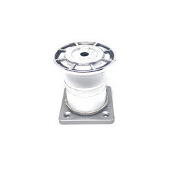 Eroglu Aluminium Leg Bracelet 6Cm 42Mm White - Eroğlu