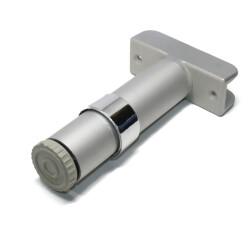 Eroglu Aluminium Leg U Fitting 12Cm Matte Chrome 30Mm - Eroğlu