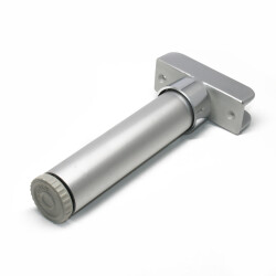 Eroglu Aluminium Leg U Fitting 15Cm Matte Chrome 30Mm - Eroğlu