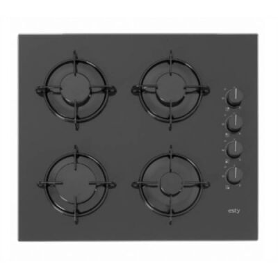Esty ACO5335B01 Black Glass Built-in Hob - 1