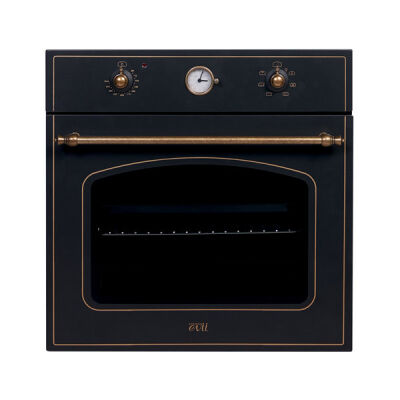 Evii 1237 RS Oven Rustic Black - 1