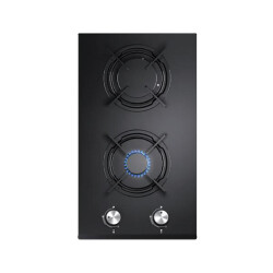 Evii 202 CAT EI-C Double Eye Glass Cooker Black - Evii