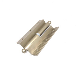 Evren Bay Hinge 10Cm Aluminium Satin (Right) - Evren