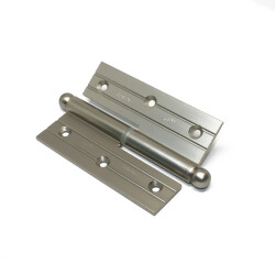 Evren Okka Hinge 10Cm Aluminium Satin (Right) - Evren