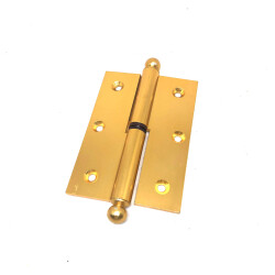 Evren Okka Hinge 10Cm Aluminium Yellow (Left) - Evren