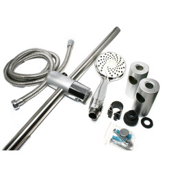 Eylül Duş Seti Sürgü Sistem Swirl - Eylül