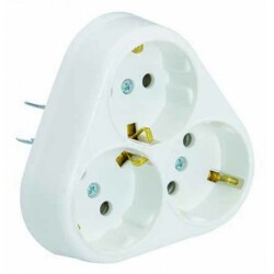 Far Grounded Socket 3-piece Flush Mount F156 - Far