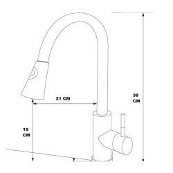 Fleko Eviye Bataryası KS10S01-C Spiralli Siyah - 2