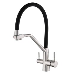 Fleko KS16S3 Pull-Out Kitchen Faucet with Filter - Fleko