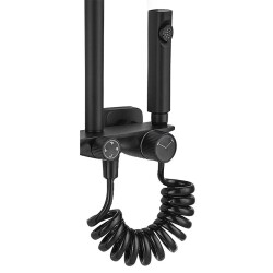 Fleko Piano-C Plus Shower Set Black - 6