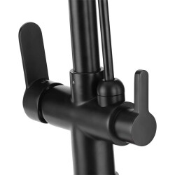 Fleko Spiral Sink Mixer SP4 434 C Purified Black - 4