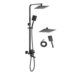 Fleko SSC5T-S4B Shower Set Black - Fleko