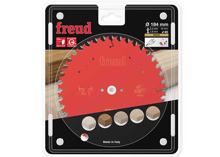 Freud Ahşap Testere 184x2.4/1.6x16 Z:40