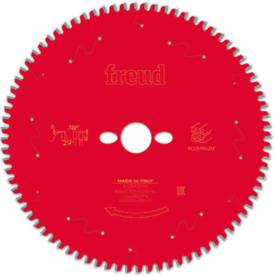 Freud Circular Aluminium Saw Blade 260X2.3/1.8X30 Z:80 - 2