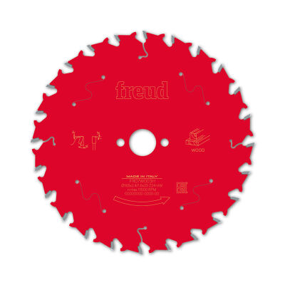 Freud Circular Wood Saw Blade 165X2.4/1.6X20 Z:24 - 2