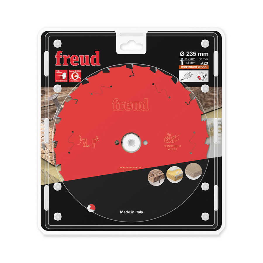 Freud Çivili Ahşap Testere 235x2.2/1.6x30 Z:20