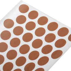 Furniture Adhesive Screw Cover 14mm Italian Walnut - 2