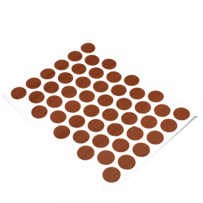 Furniture Adhesive Screw Cover 14mm Light Cherry - 1