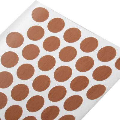 Furniture Yapışkanlı Vida Tapası 14mm İtalyan Ceviz - 2