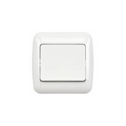 Günsan Fantasy Series Staircase Timer Switch White - 1