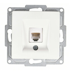 Gunsan Fantasy White Telephone Socket - 1