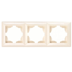 Günsan Üçlü Çerçeve Krem Ivory - Günsan