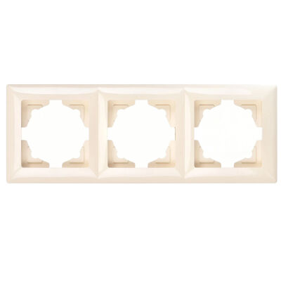 Günsan Üçlü Çerçeve Krem Ivory - 1