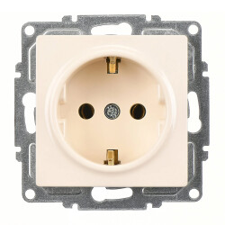 G&uuml;nsan Grounded Socket Cream Vısage - Günsan