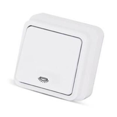 G&uuml;nsan Single Illuminated Switch Misya Surface Mounted Series - 1