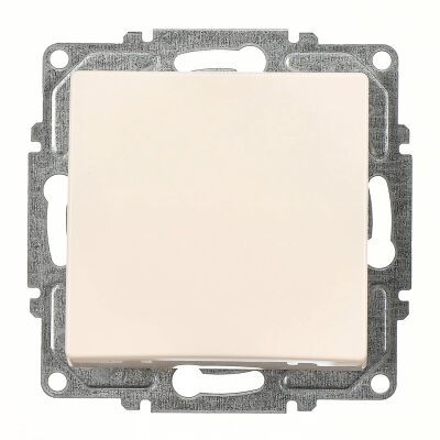 G&uuml;nsan Single Switch Cream Vısage - 1