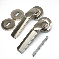 Güven Door Handle Ares Model Satin For Room - Güven