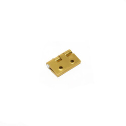 G&uuml;ven Fixed Hinge 2.5Cm Narrow Aluminium Yellow - Güven