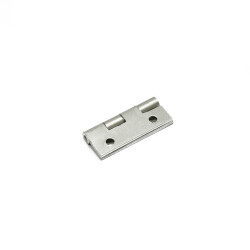 G&uuml;ven Fixed Hinge 4Mm Narrow Aluminium Satin - Güven